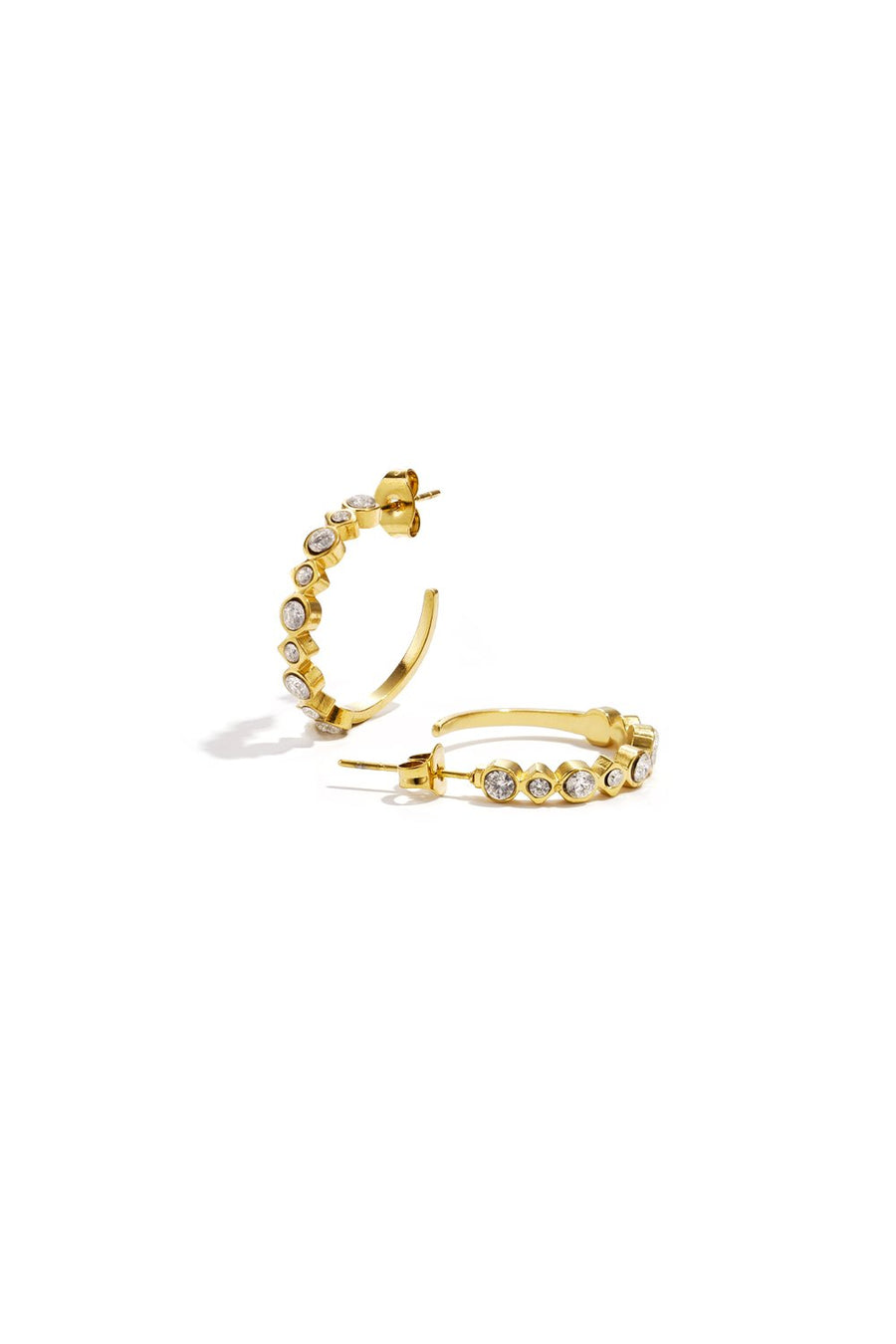 Funkelnde Hoops "gldGERDA" in gold