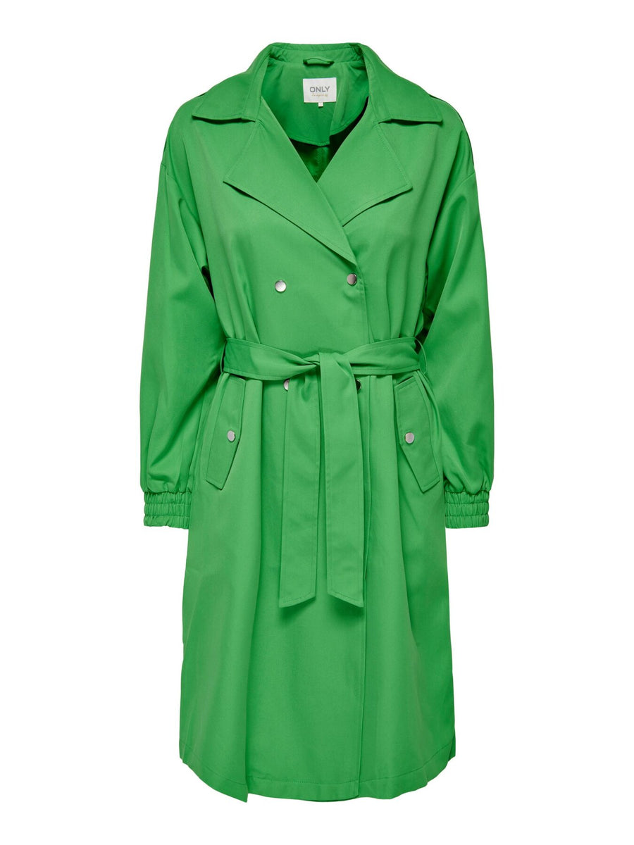 Grüner Trenchcoat "gldSEPIA"