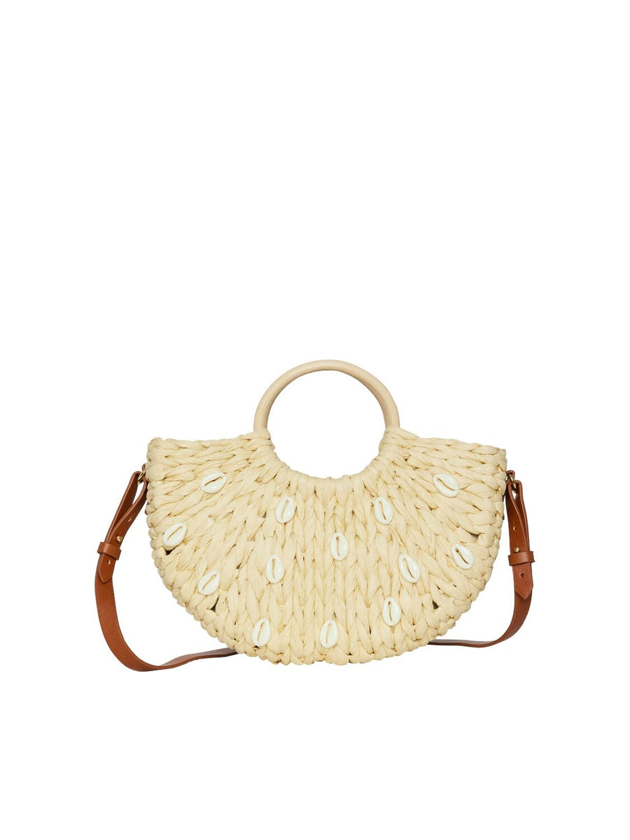 Muschelbesetzte Tasche "gldALBA"