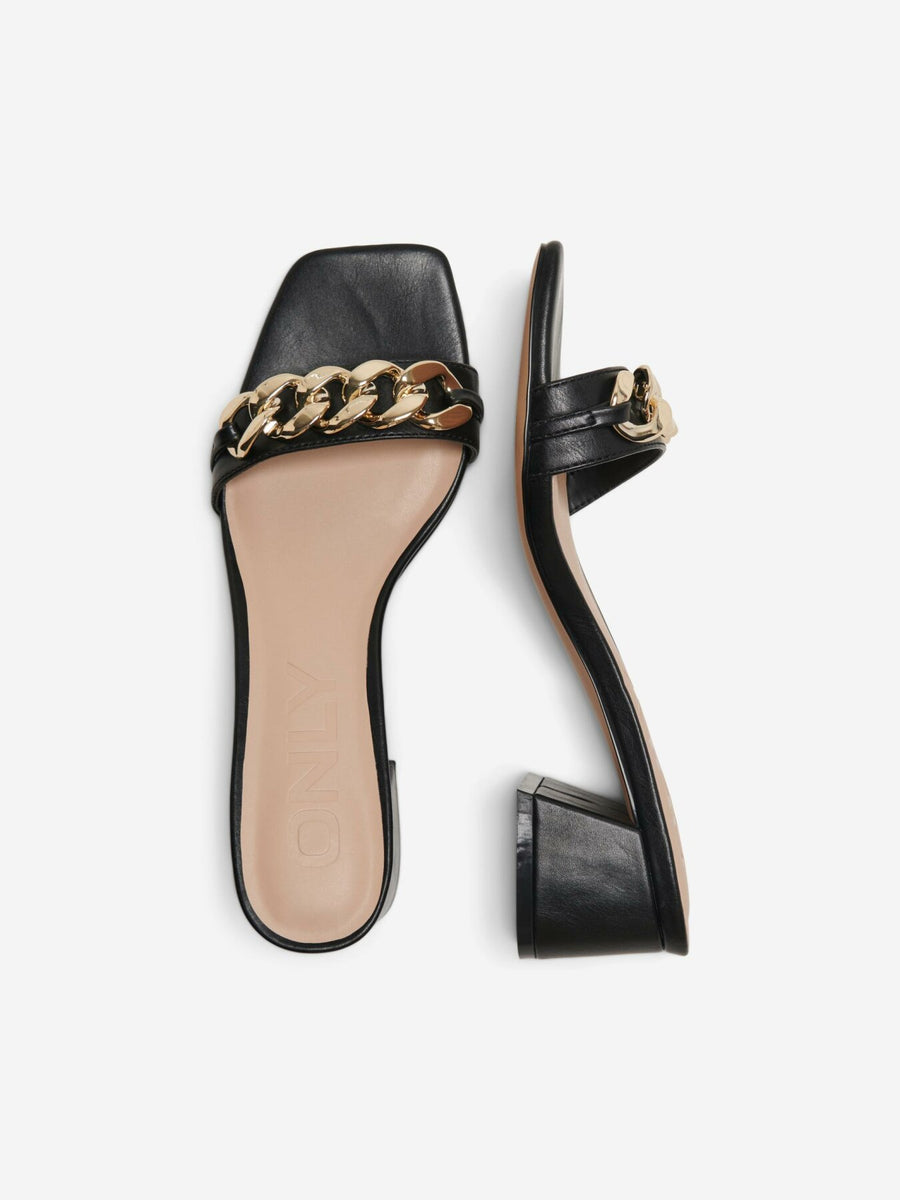 Edle Sandale "gldAYLIN-4" in schwarz