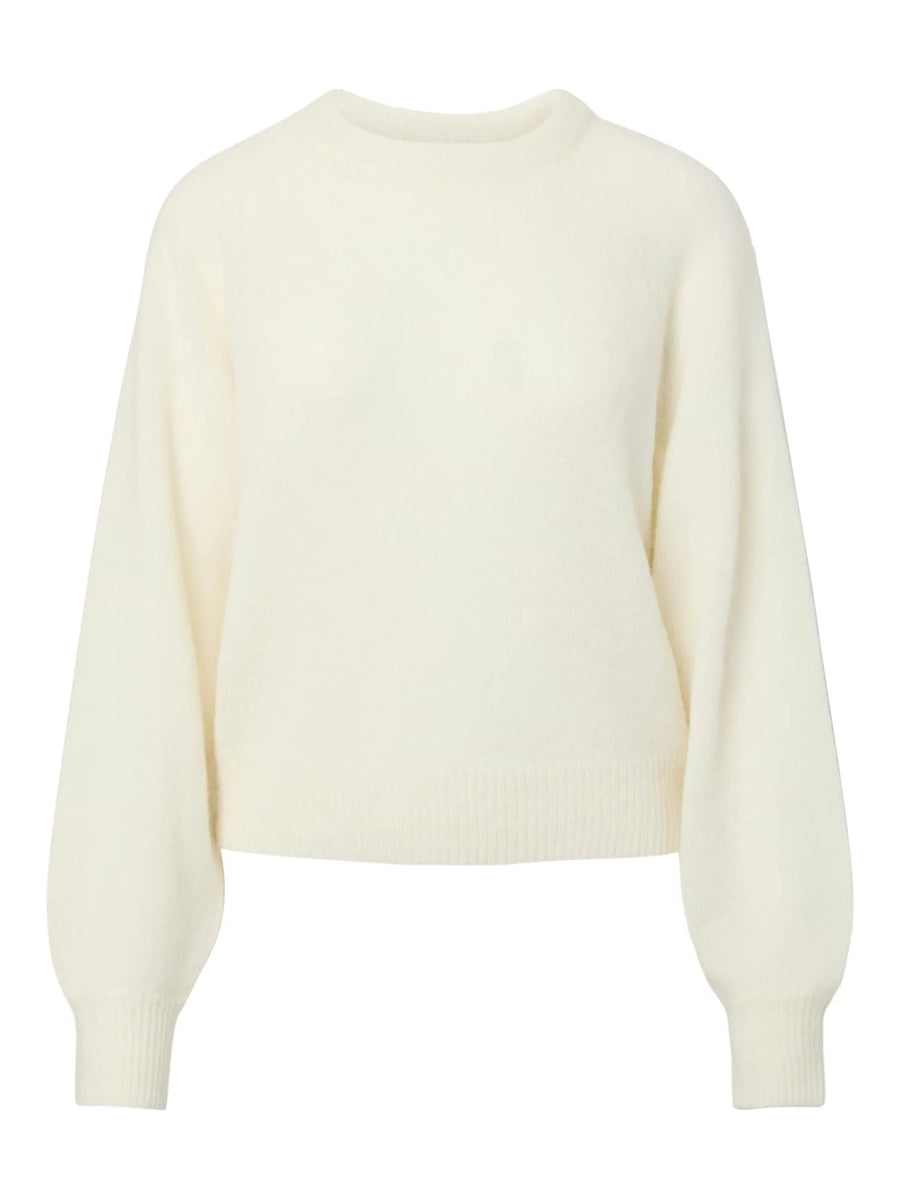 Strickpullover "gldJOHI" in weiß