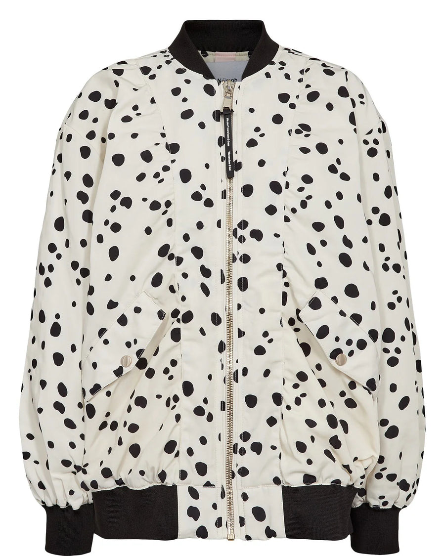Dalmatinerjacke "gldDALMA" in pristine und schwarz