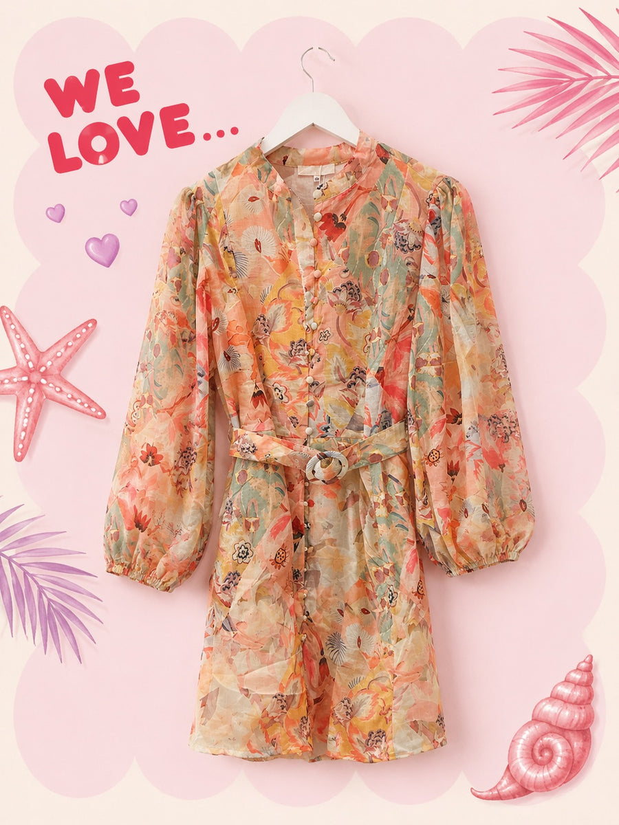 Buntes Blumenkleid "gldRAFFAELA"