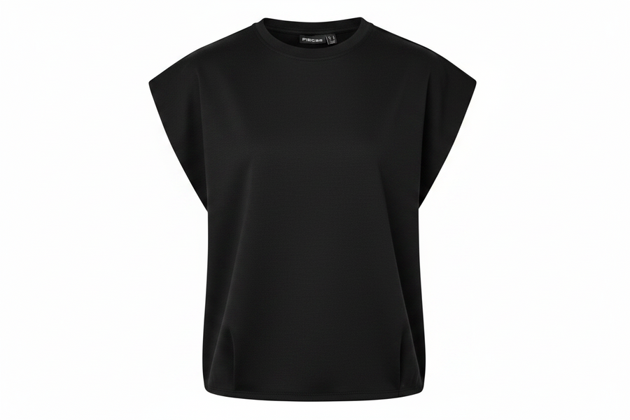 Lässiges T-Shirt "gldAMELIE" in schwarz