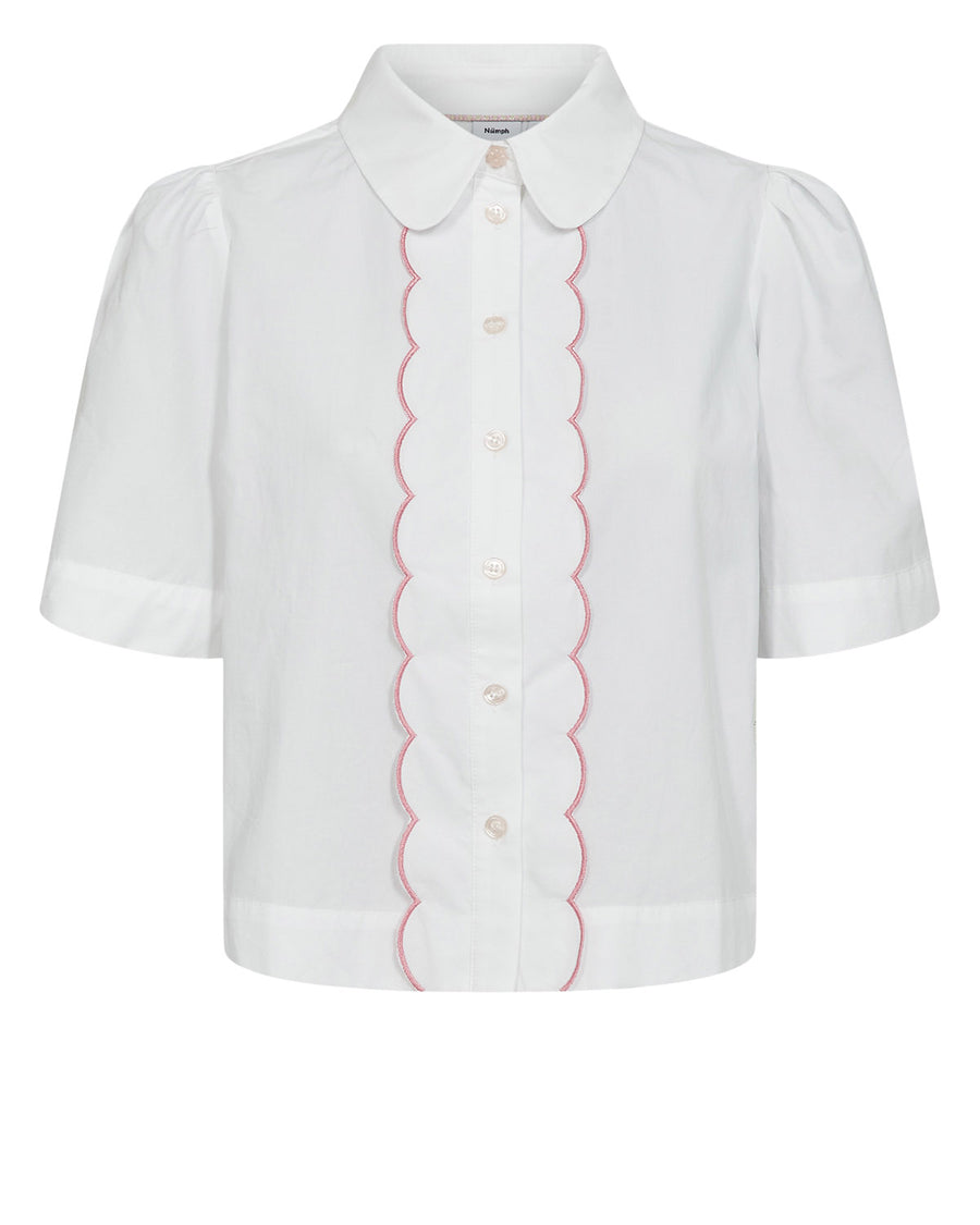 Goldstückbluse "gldSIENNA" in Bright White