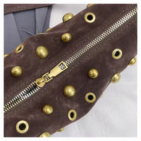 Nietentasche "gldFILIZ" in braun