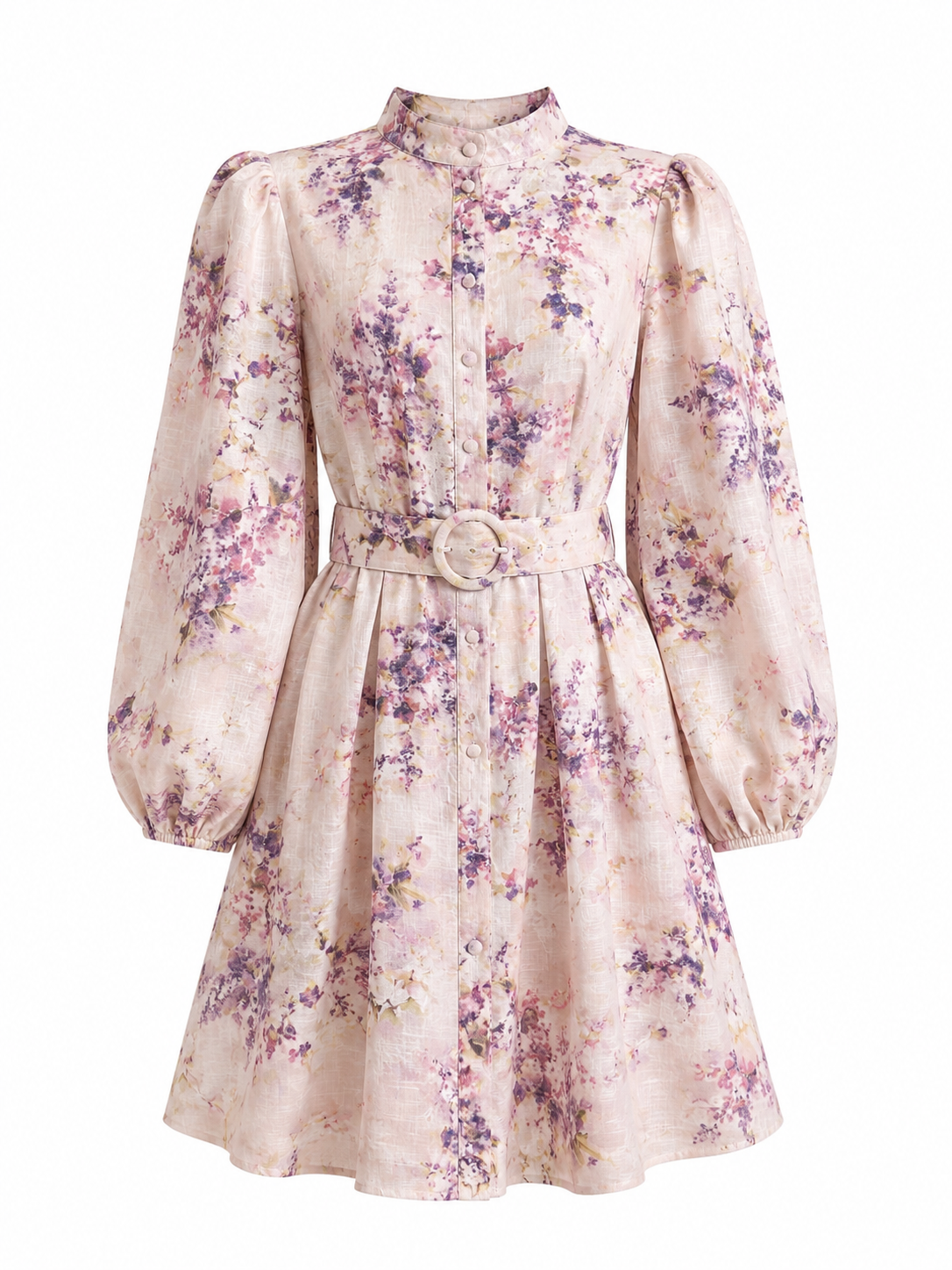 Kurzes Kleid "gldSOPHIA" mit zartem Blumenprint
