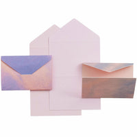 Love-Letter-Set "gldEVI" mit Himmelmotiven