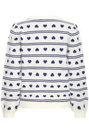 Herzi-Pullover "gldBRIELLE" in Blue Print