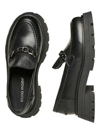Chunky Loafer "gldMILEO" aus schwarzem Leder