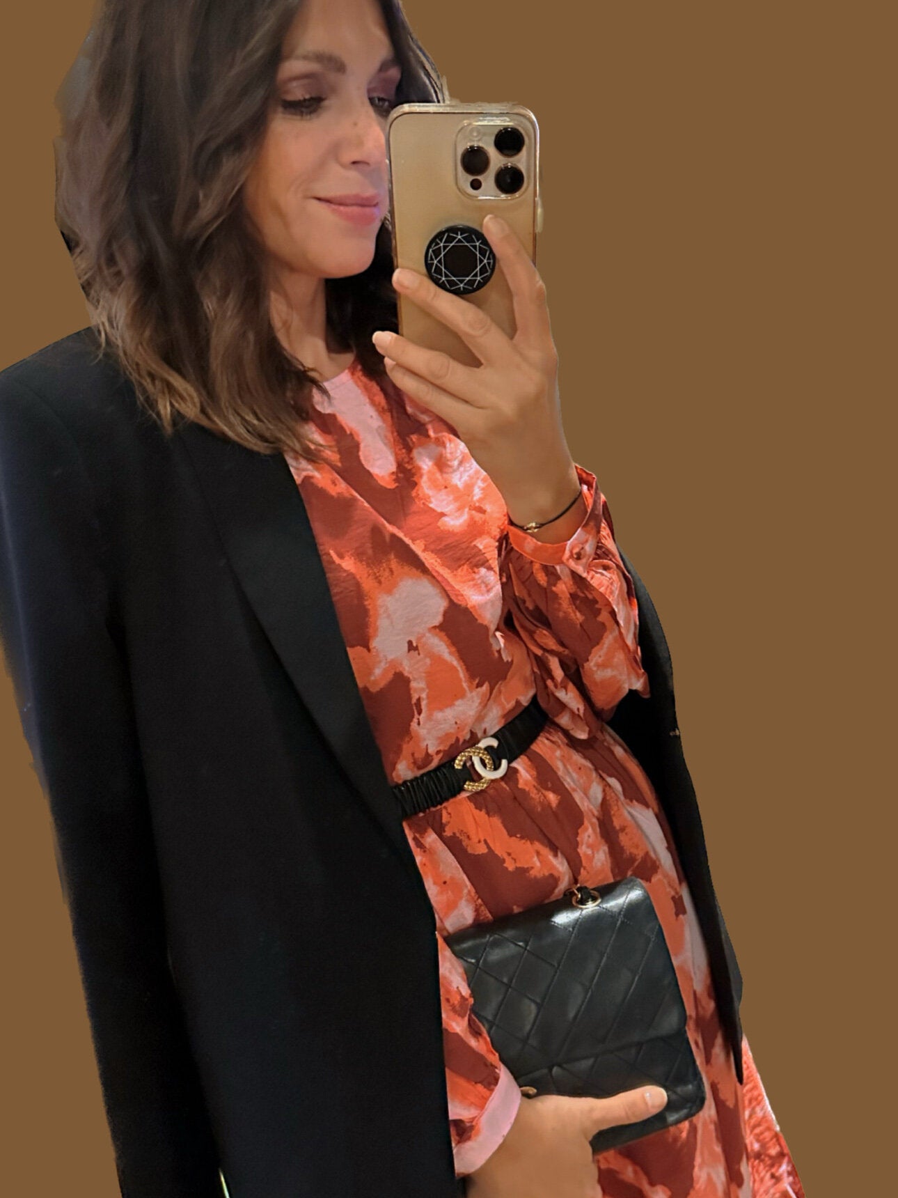 Lässiger Blazer "gldBOSSY" in schwarz