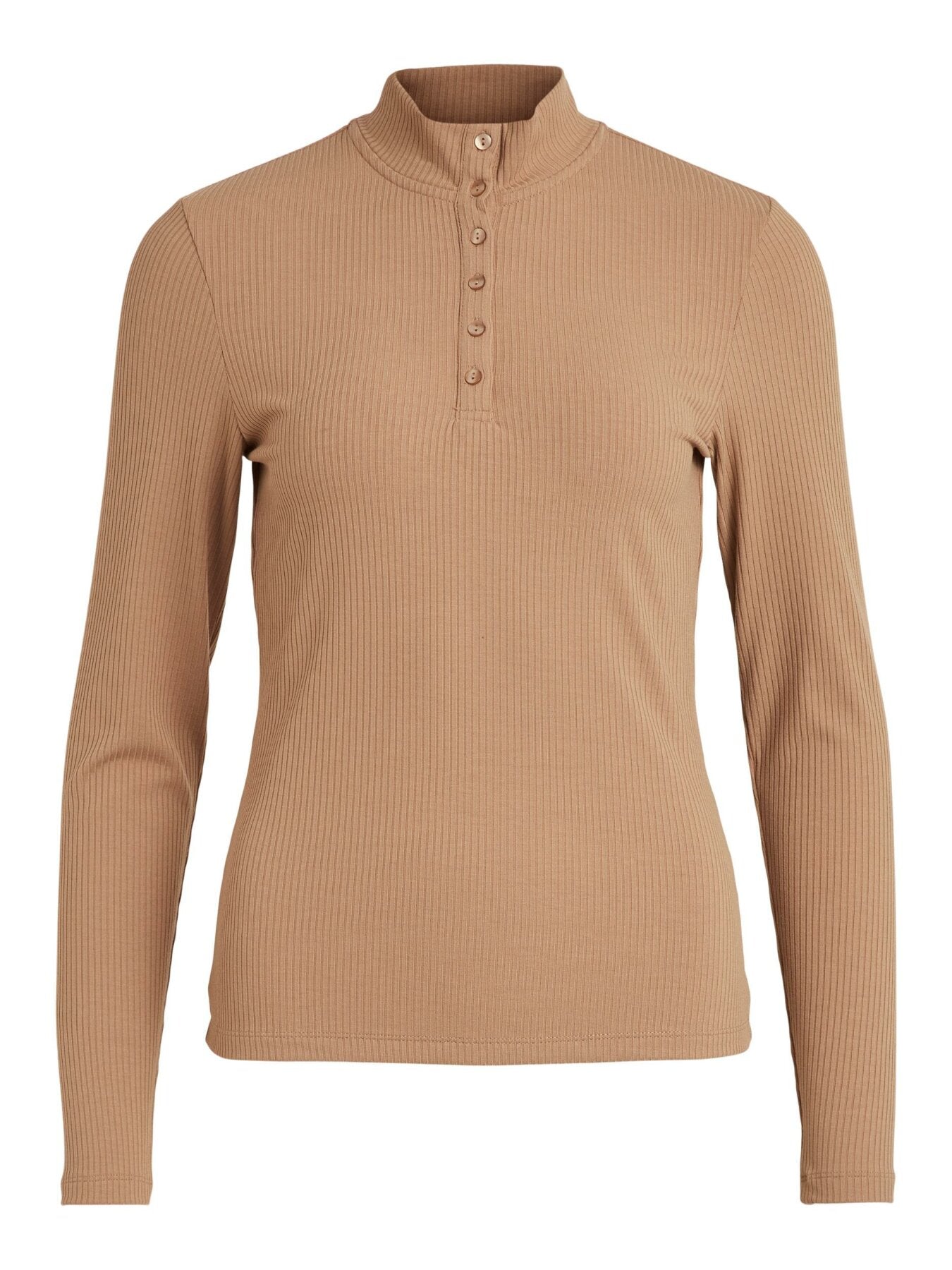 VIWonda High Neck L/S Top tigers-eye