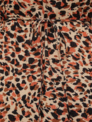 Kurzes Kleid "gldNYA" mit Leo-Print