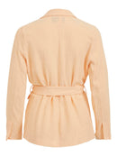 Blazer "gldLINNEN" mit Gürtel Apricot Ice
