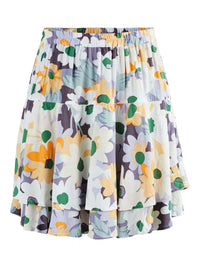 High Waist Rock "gldMINDI" Purple Heather