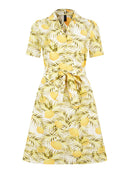 Hemdkleid "gldLEMONO" mit Zitronen-Print