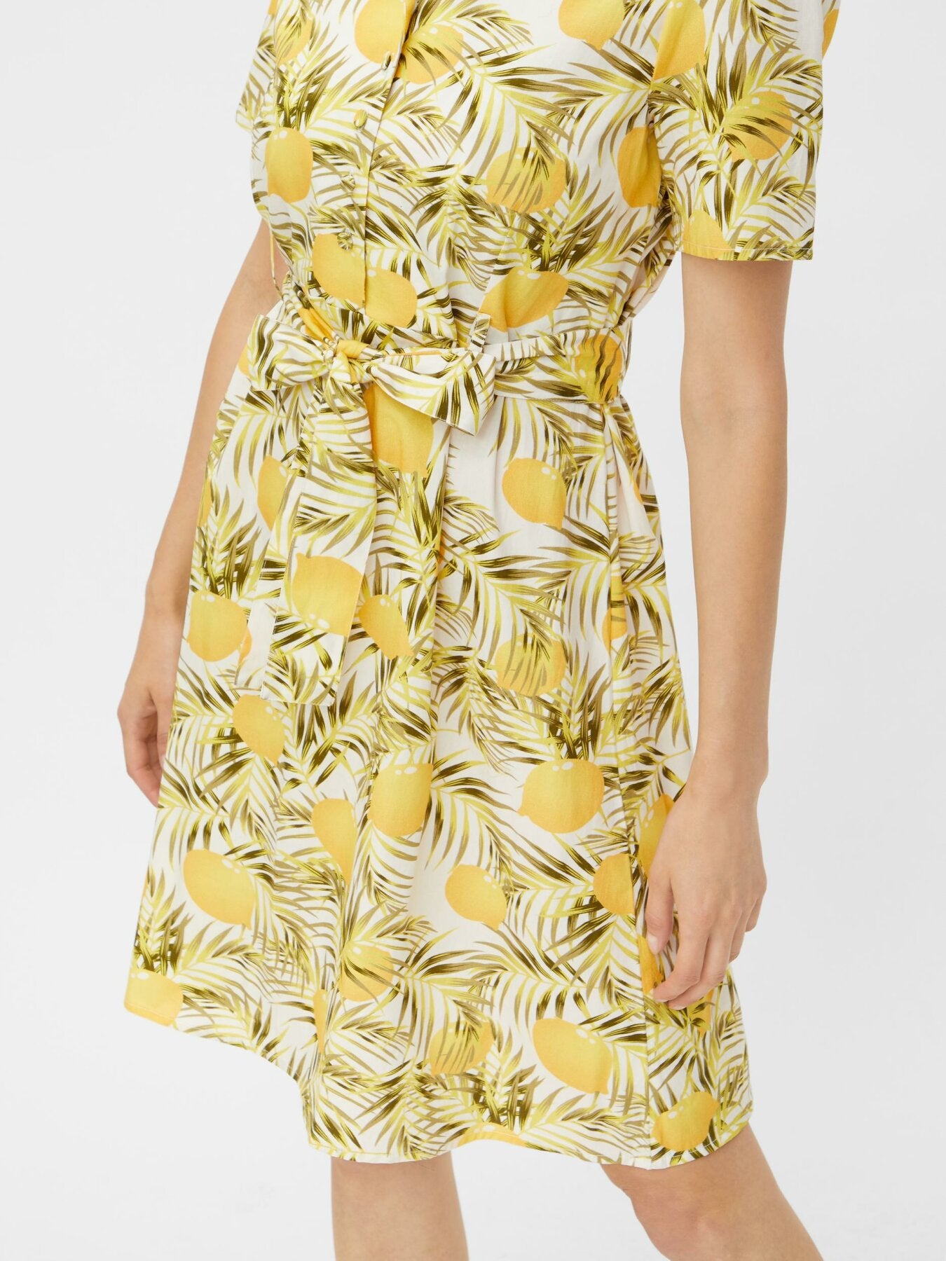 Hemdkleid "gldLEMONO" mit Zitronen-Print
