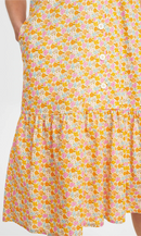 Geblümtes Kleid "gldCARLYLE" aus Baumwolle