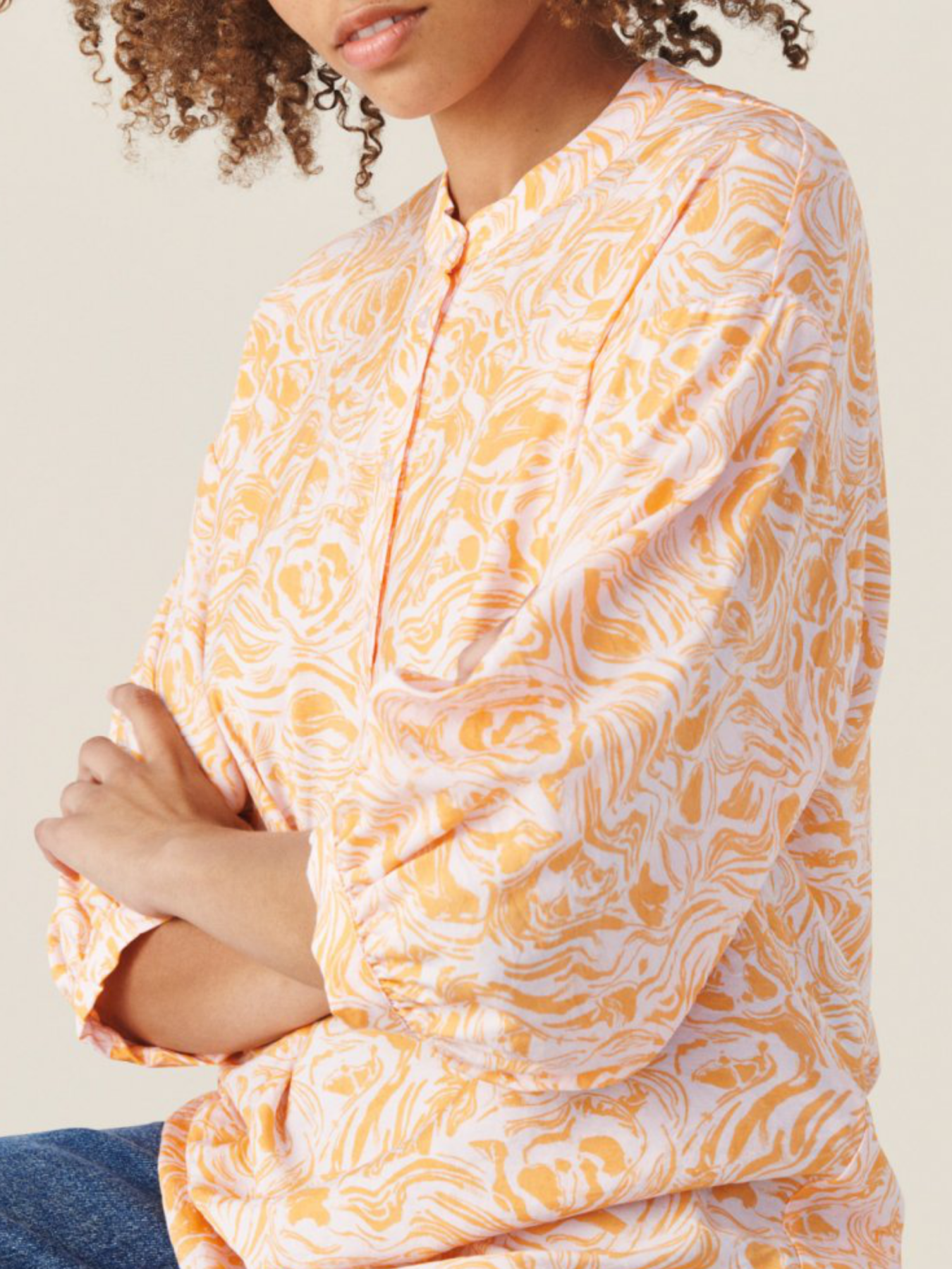 Bluse '"gldSARALIN LADONNA" aus nachhaltiger Viskose