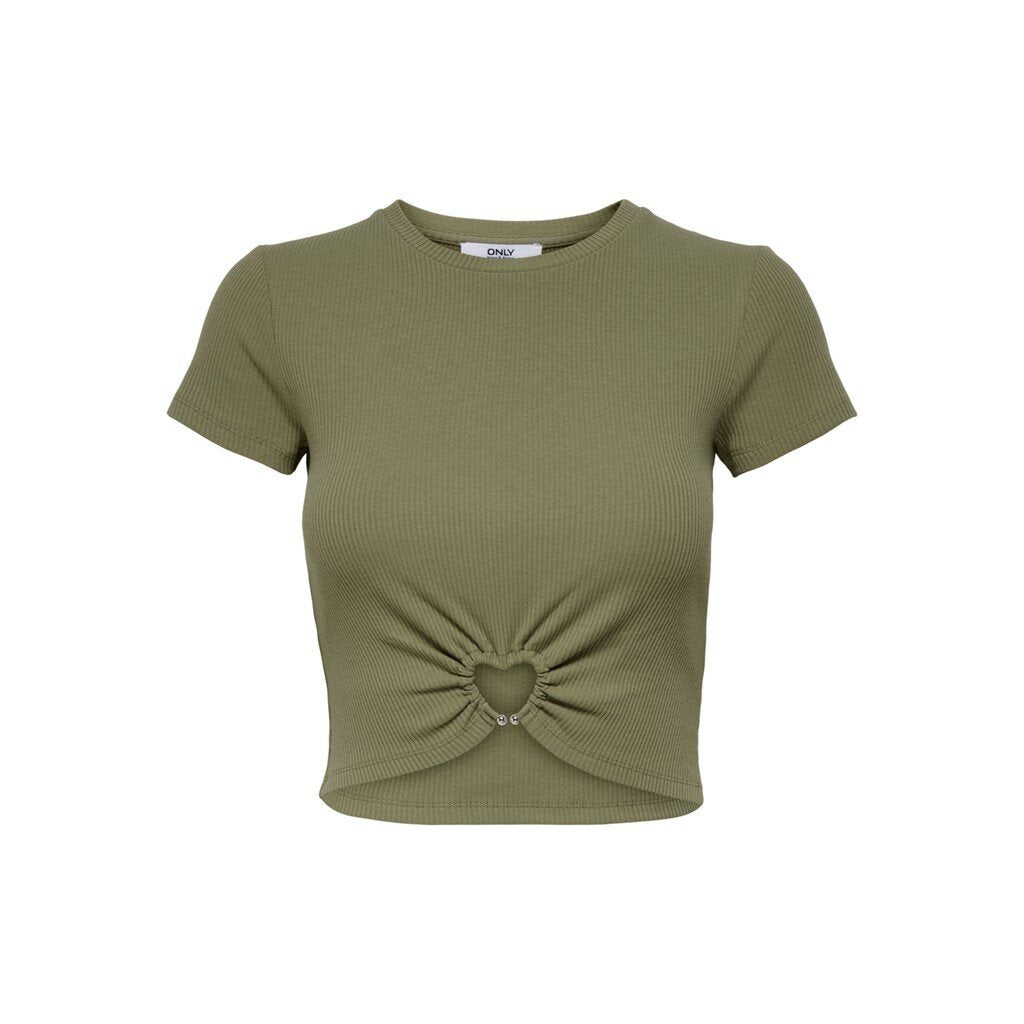 Top "gldDINA" mit Herzdetail in Mermaid