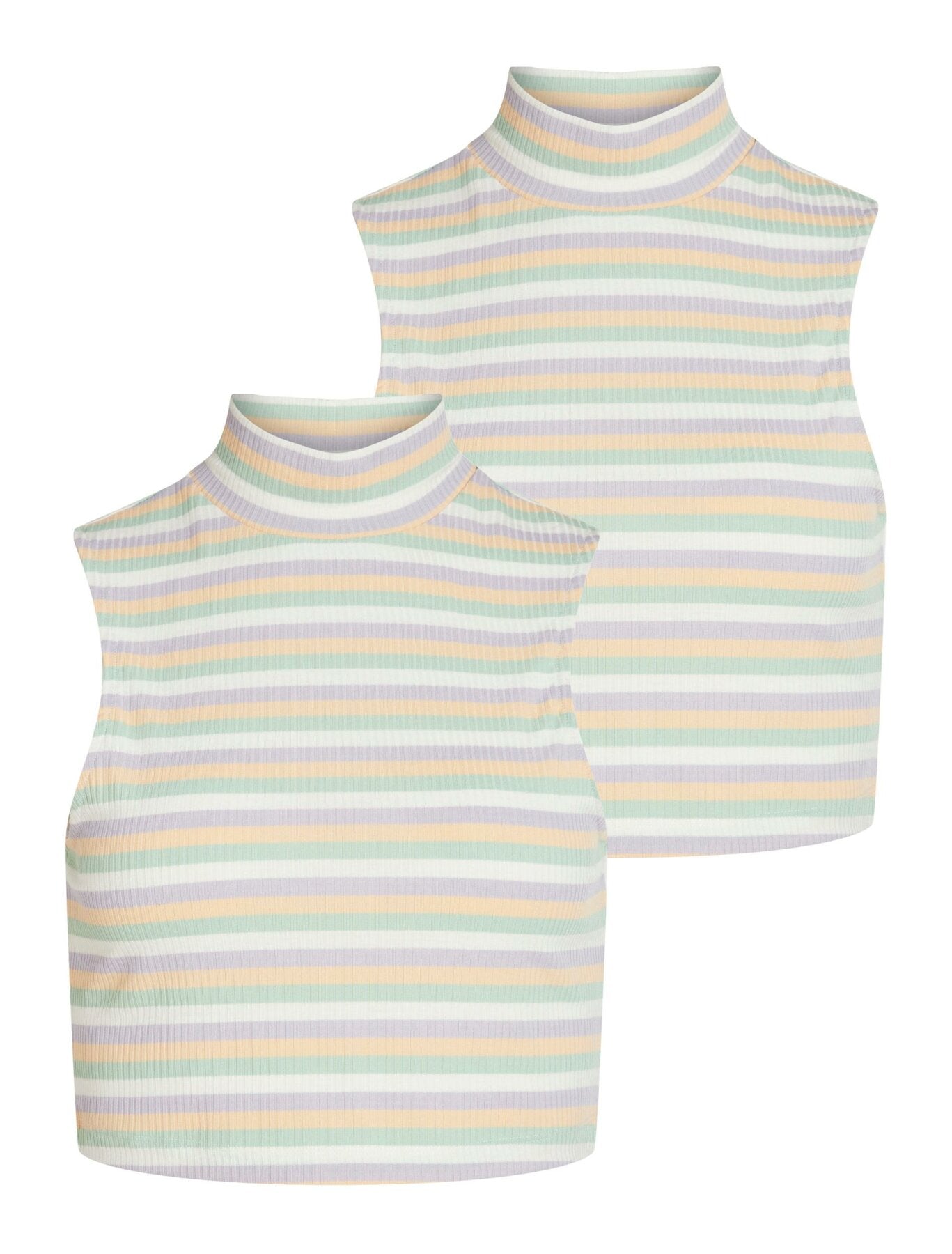 Geripptes Top 2er Pack "gldCANDY"