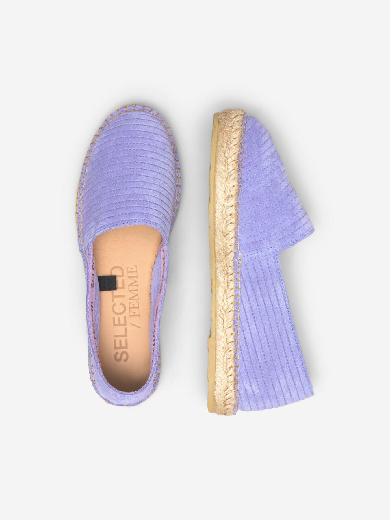 Espendrilles in Suede "gldELLEN" in lila