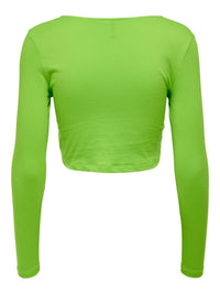 Croptop "gldJASMIN" in Jasmine Green