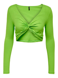 Croptop "gldJASMIN" in Jasmine Green