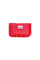 Makeup-Bag "gldVERA" mit Sternchen in rot