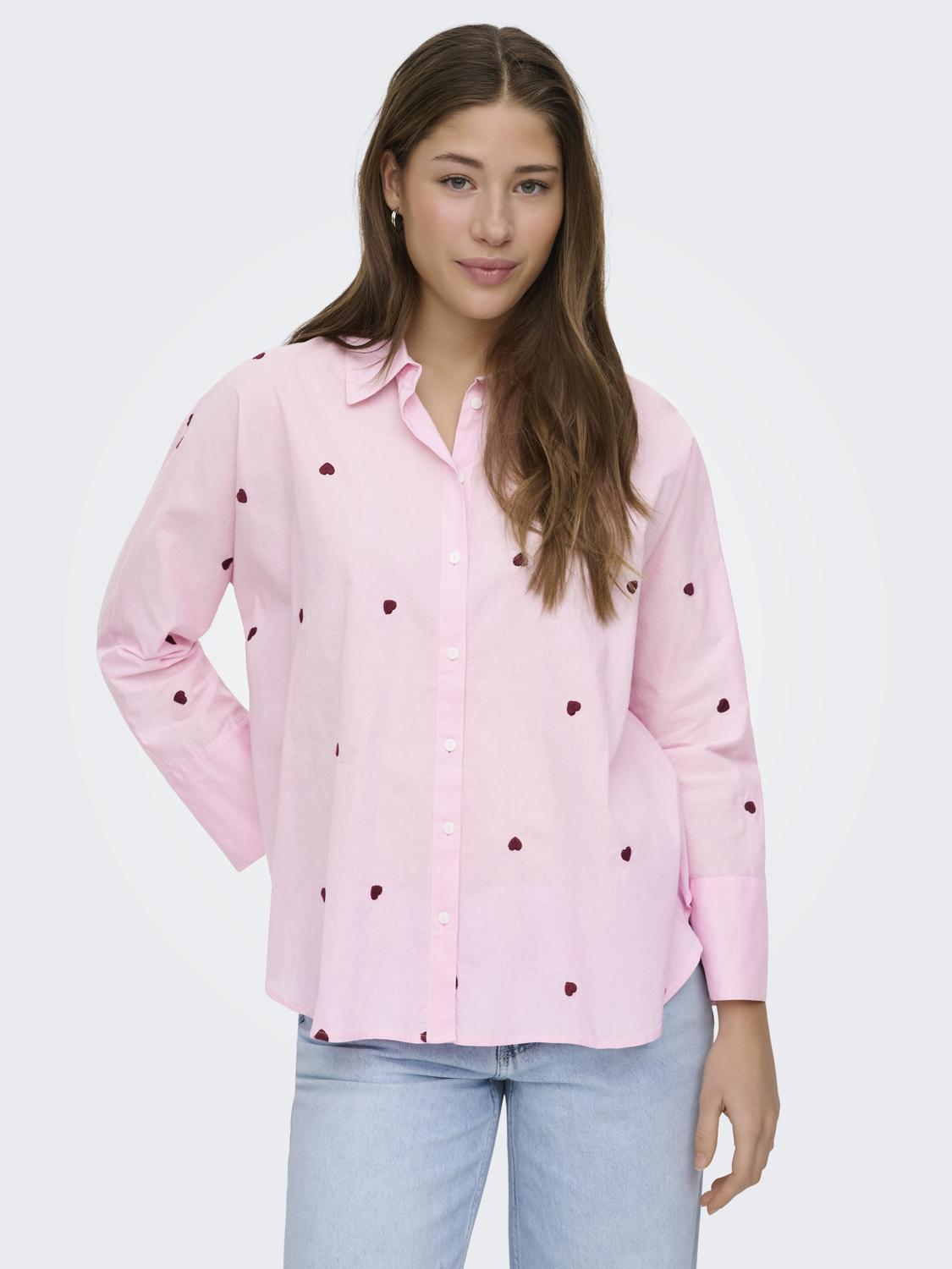 Hemdbluse "gldNEW LINA GRACE" in Roseate Spoonbill