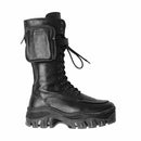 Hohe Plateau Boots "gldJAXSTAR" in schwarz