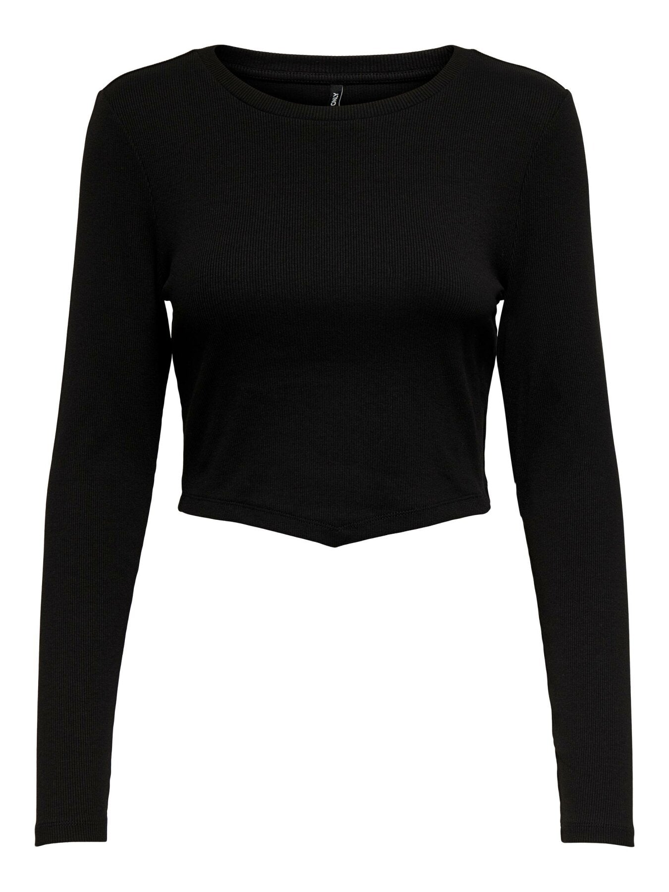Langärmliges Top "gldINA" in Black