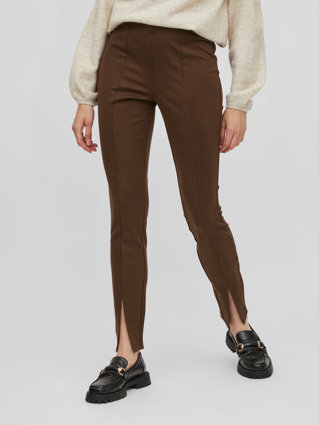 Leggings "gldMANON" in braun