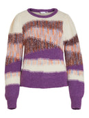 Mehrfarbiger Strickpullover "gldYOKO"