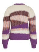 Mehrfarbiger Strickpullover "gldYOKO"