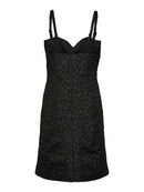 Kurzes Kleid "gldLUMIA" in schwarz