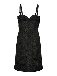 Kurzes Kleid "gldLUMIA" in schwarz