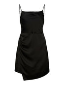 Kurzes Kleid "gldDOTTEA" in schwarz