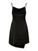 Kurzes Kleid "gldDOTTEA" in schwarz