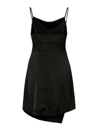 Kurzes Kleid "gldDOTTEA" in schwarz