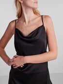 Kurzes Kleid "gldDOTTEA" in schwarz