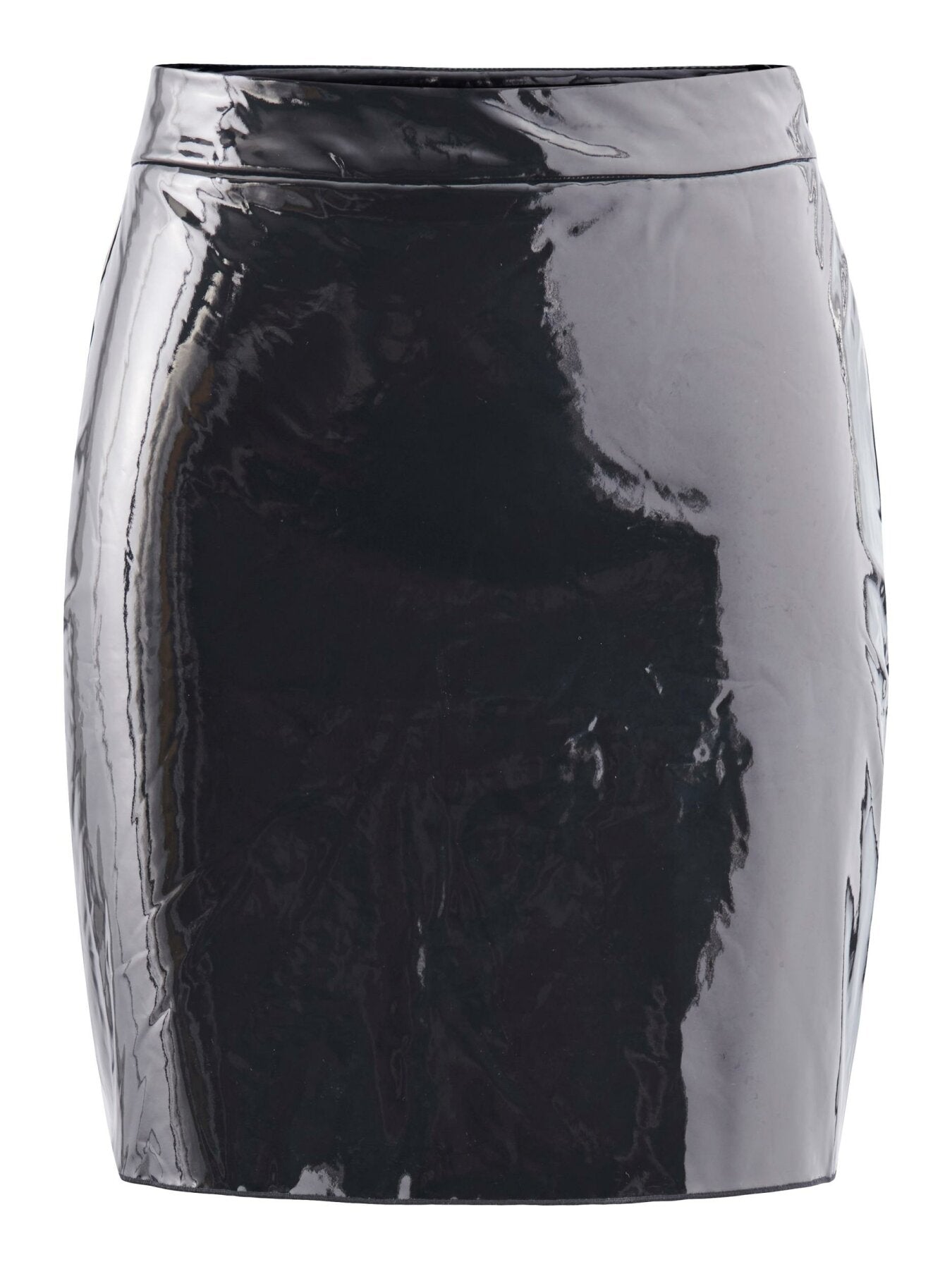 Kurzer Rock "gldMY" in schwarz