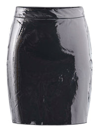 Kurzer Rock "gldMY" in schwarz