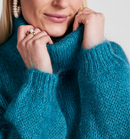 Strickpullover mit Rollkragen "gldLAMBI"