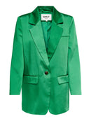Glänzender Satinblazer "gldLANA-MAYRA" in grün
