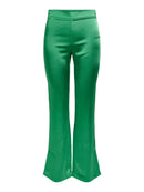 Glänzede Satinhose "gldPAIGE-MAYRA" in grün