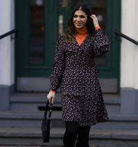 Wickelkleid "gldMESSINA MORROCCO" aus nachhaltiger Viskose