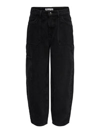 Cargo Jeans "gldMILANI" in schwarz