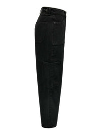Cargo Jeans "gldMILANI" in schwarz