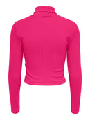 Rollkragenpulli "gldNAJA" in Pink Yarrow